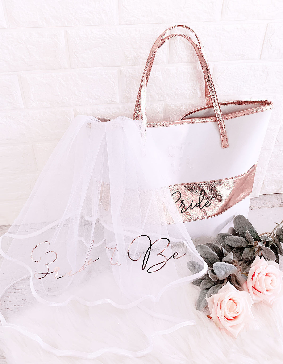 Metallic Tote