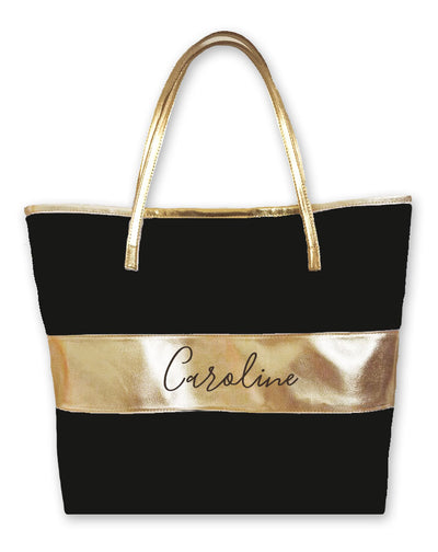 Metallic Tote