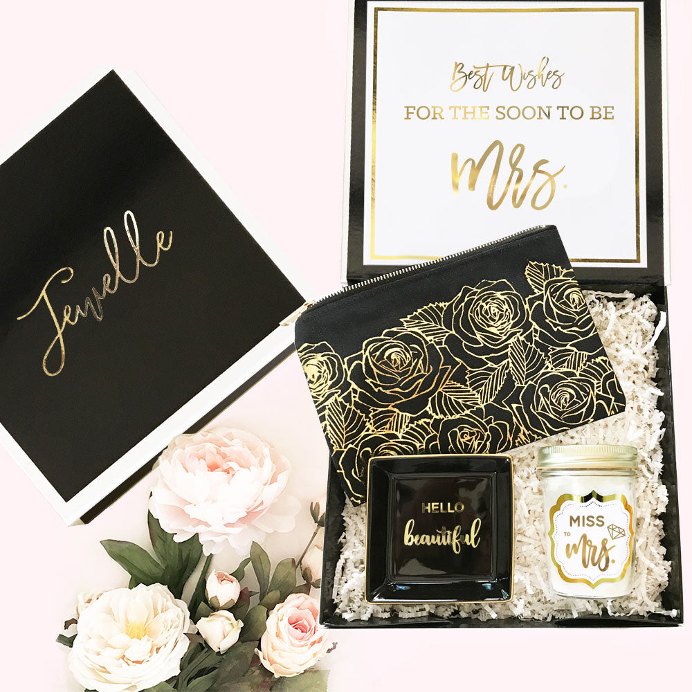 Luxury Black Foldable Magnetic Gift Box - Luxury Wedding Invitations,  Handmade Invitations & Wedding Favors