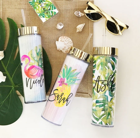 Tropical Tall Tumblers