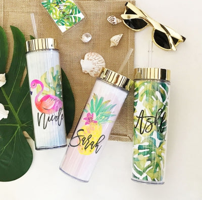 Tropical Tall Tumblers