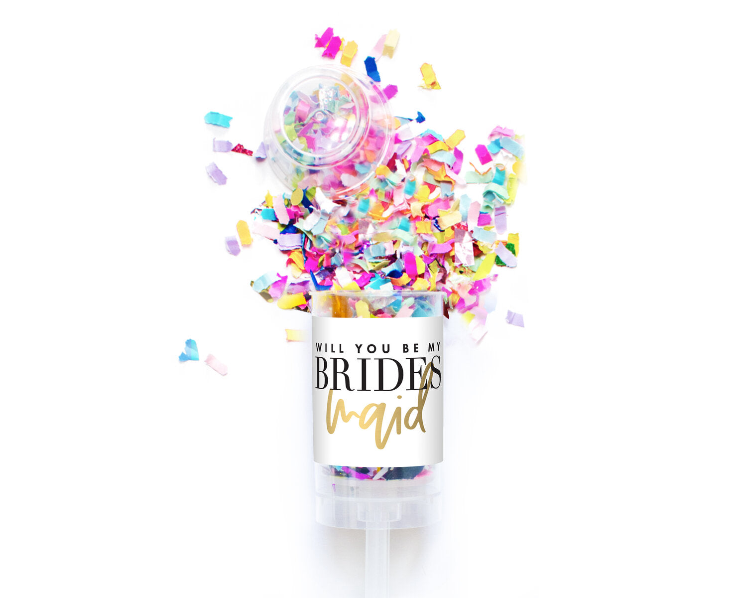 Bridal Party Confetti Popper