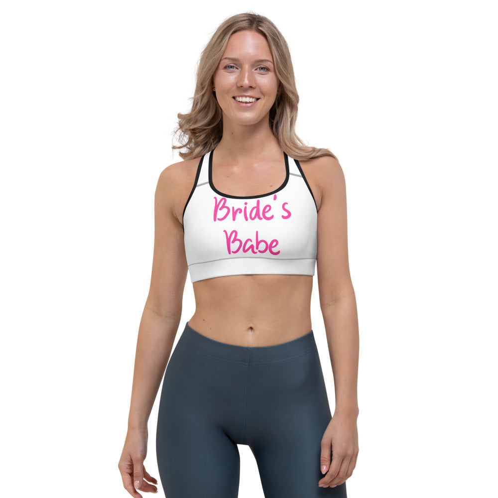 Bride's Babe Sports bra