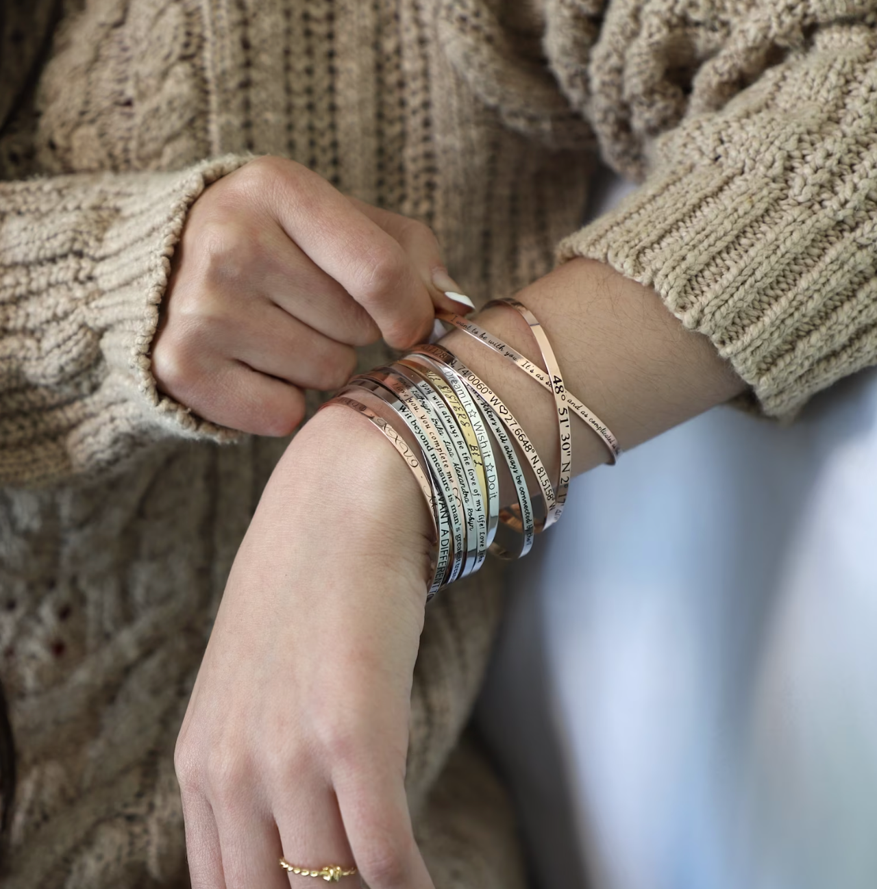 Bridesmaid Cuff Bracelets