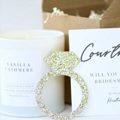 Bridesmaid Proposal Candle