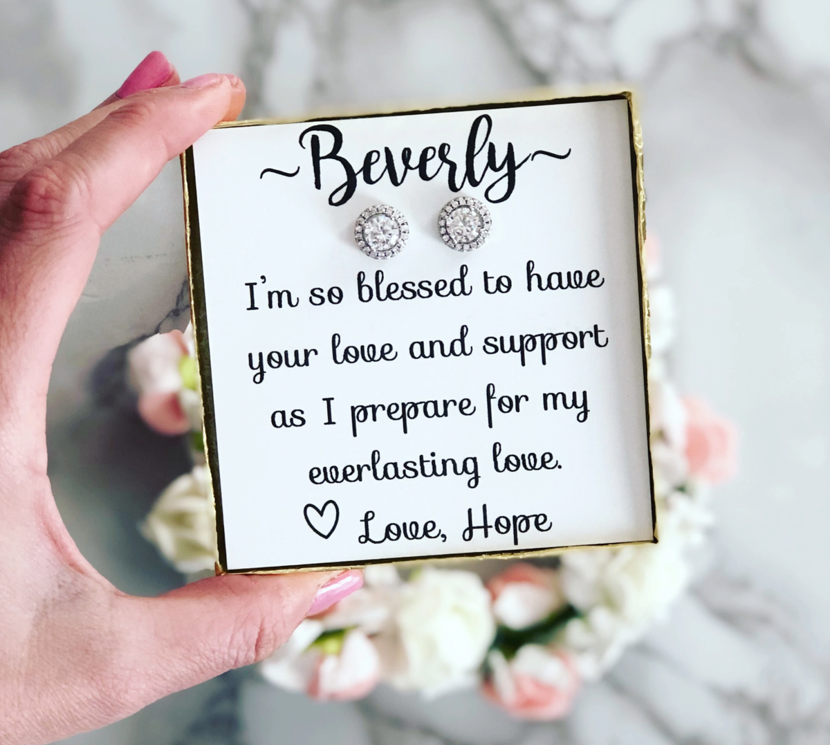 Bridesmaid Proposal Earrings