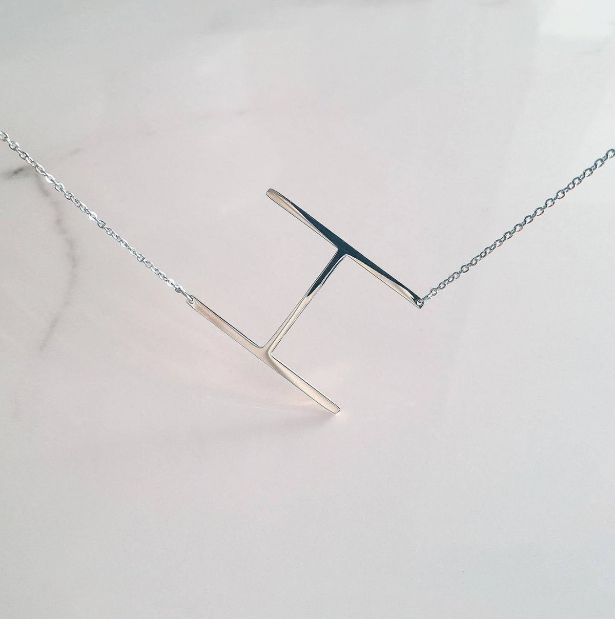 Bridesmaid Initial Necklace