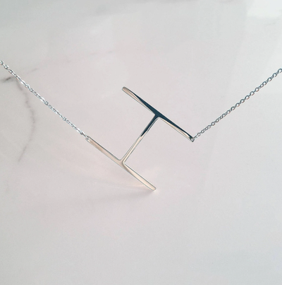 Bridesmaid Initial Necklace