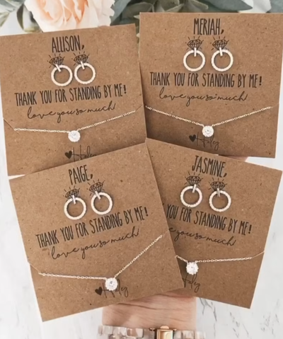 Bridesmaid Jewelry Set
