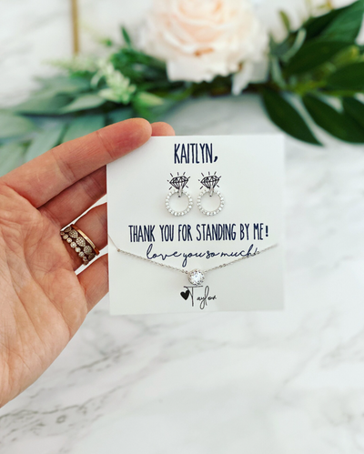 Bridesmaid Jewelry Set