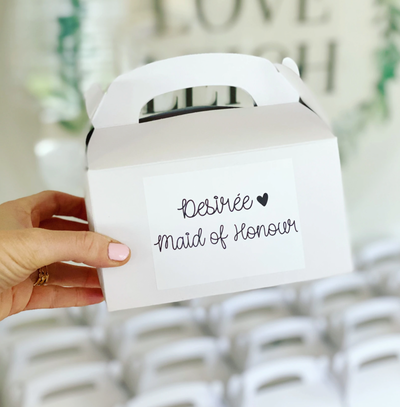 Bridesmaid Robe Gift Box