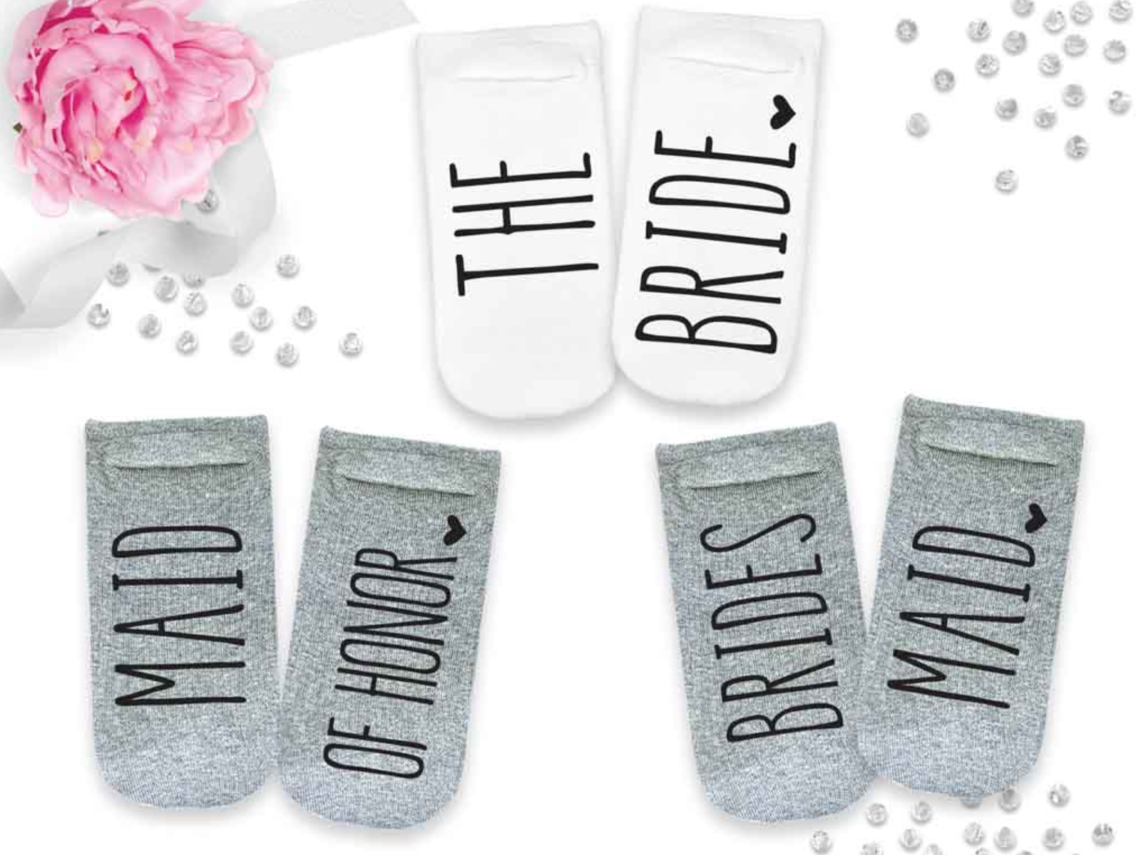 Fun Bridesmaid Socks