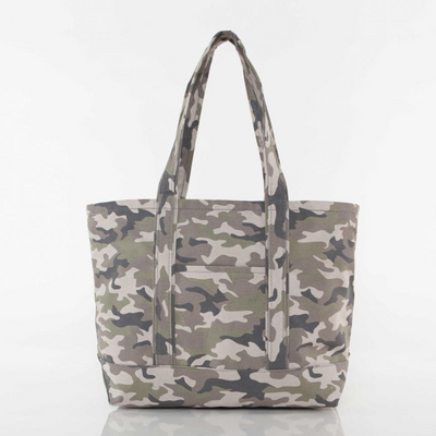 PERSONALIZED CAMO BOAT TOTE