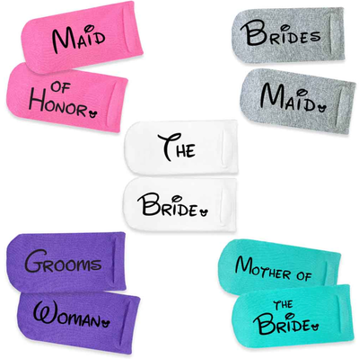 Disney Inspired Bridal Socks