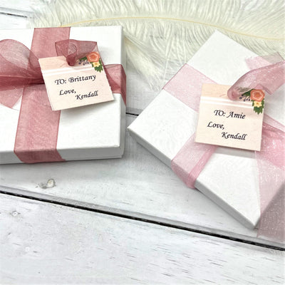 Double Ring Proposal Necklace