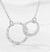 Double Ring Proposal Necklace