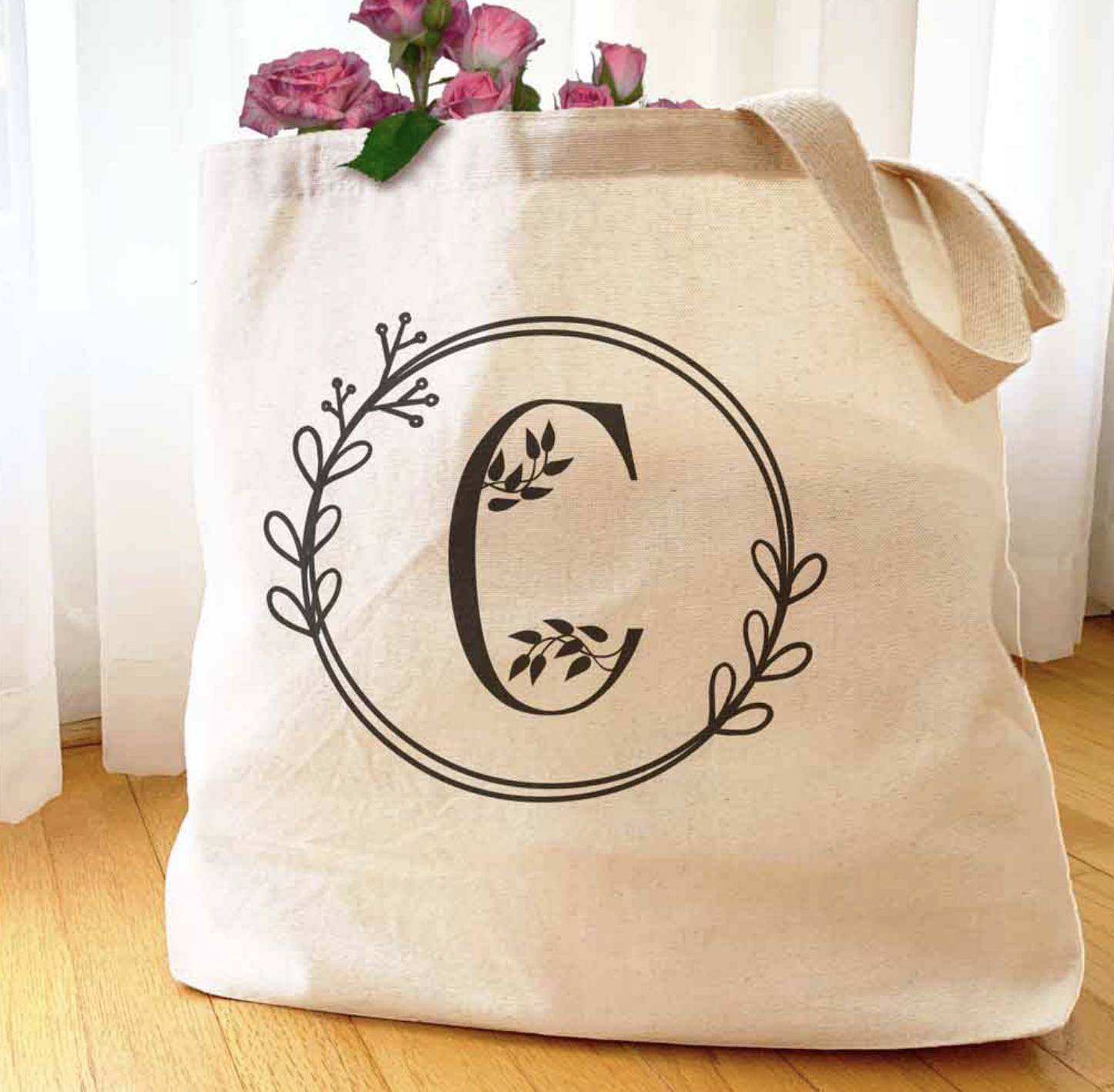 Monogram Bridesmaid Tote