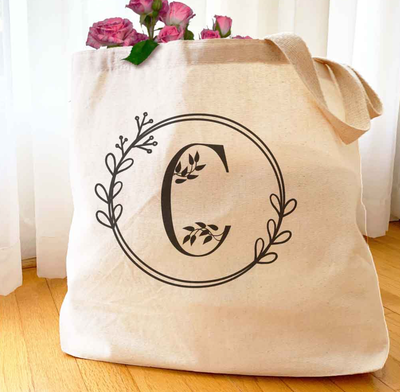 Monogram Bridesmaid Tote