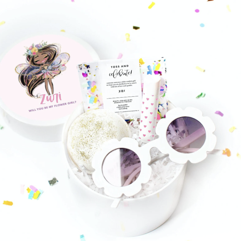 flower girl gift box