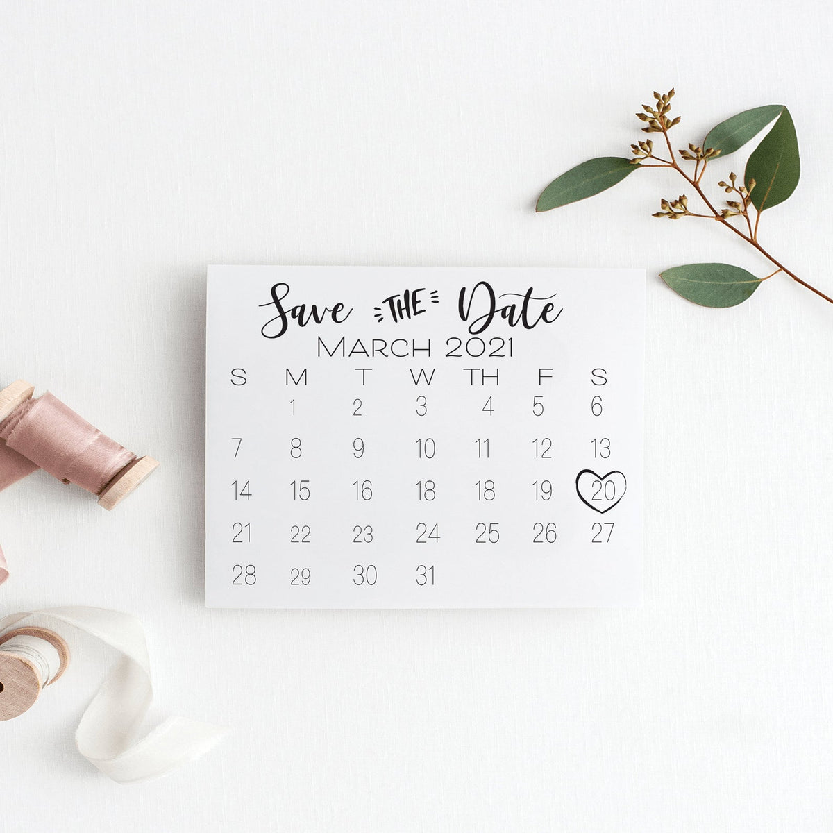 Bridesmaid Proposal Calendar