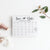 Bridesmaid Proposal Calendar