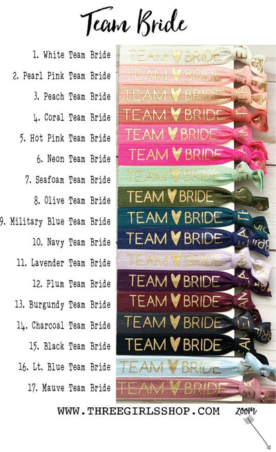 Bridesmaids Proposal Hair Tie