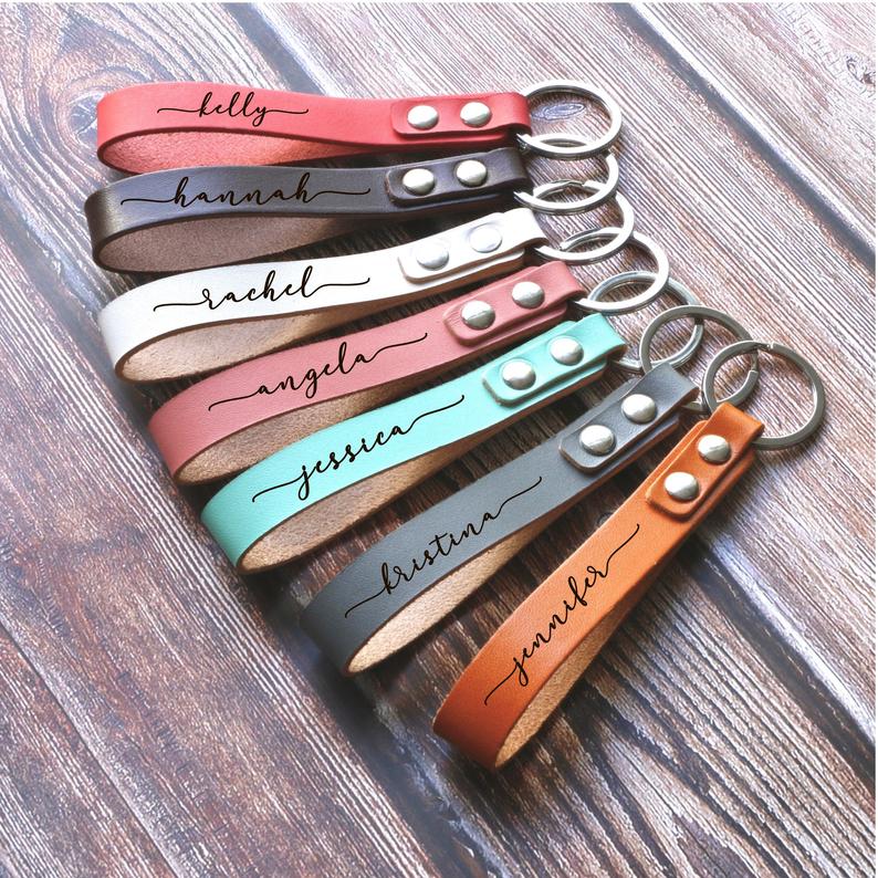 Leather Keychain