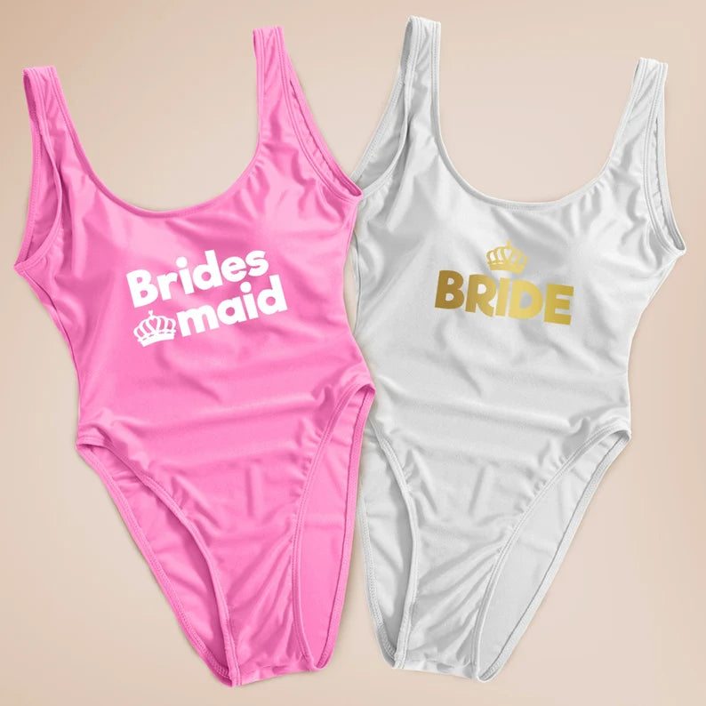 Bridal One Piece Swimsuit