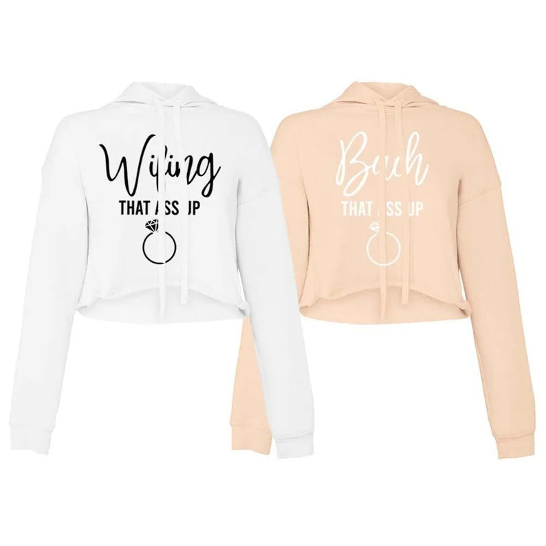 Wedding Cropped Hoodie