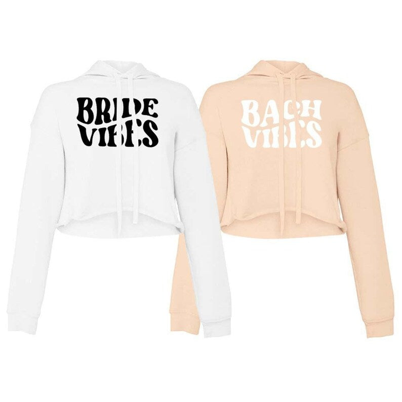 Bachelorette Cropped Hoodies