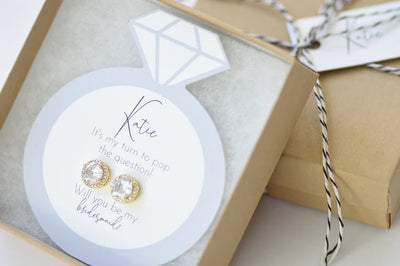 Earrings Proposal Box