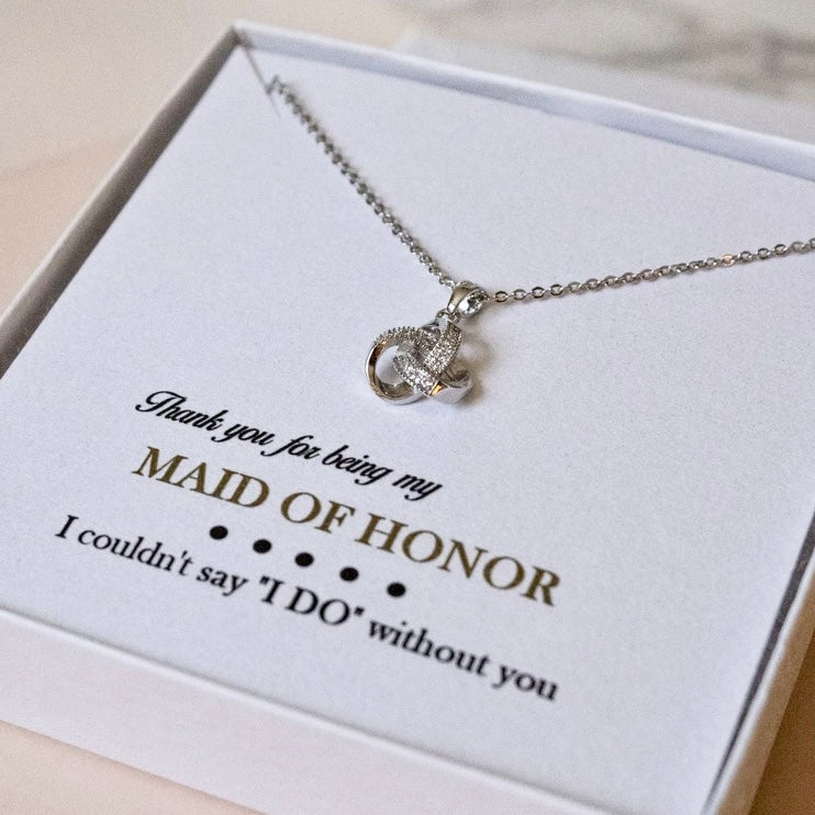Infinite Love Knot Necklace