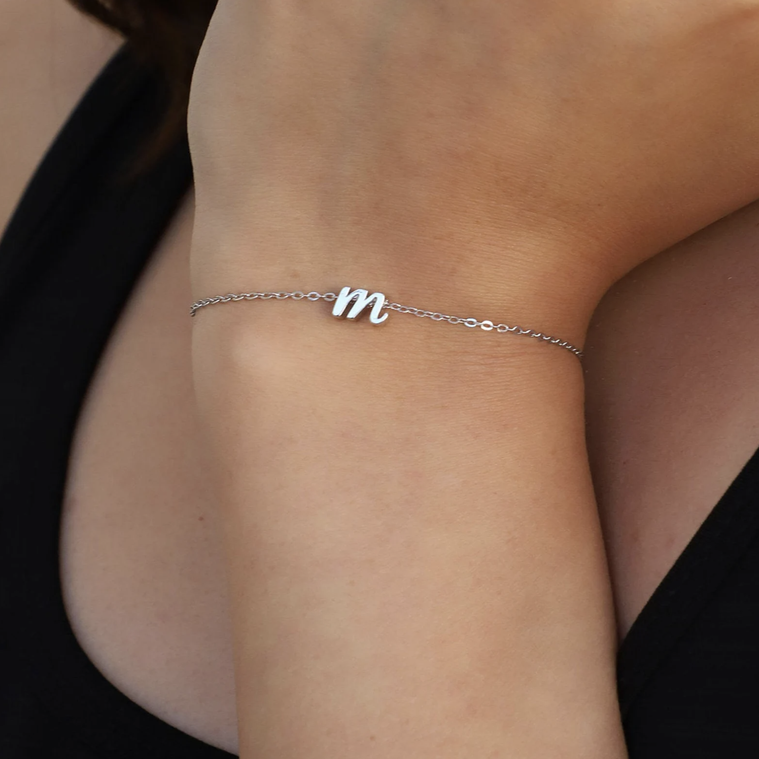 Initial Charm Bracelet