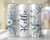 Blue Floral Tumbler