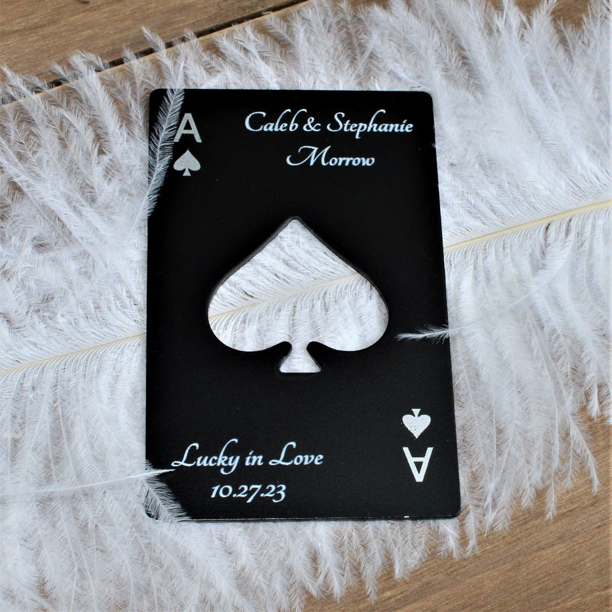 Playing Card Bottle Opener