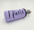 Personalized Lilac Water Bottle