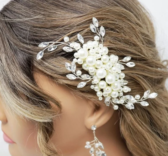 Bridal Pearl Hair Comb