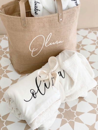 Bridesmaid Sherpa Blanket