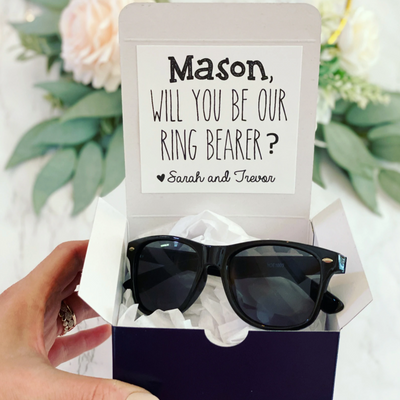 Ring Bearer Sunglasses Gift