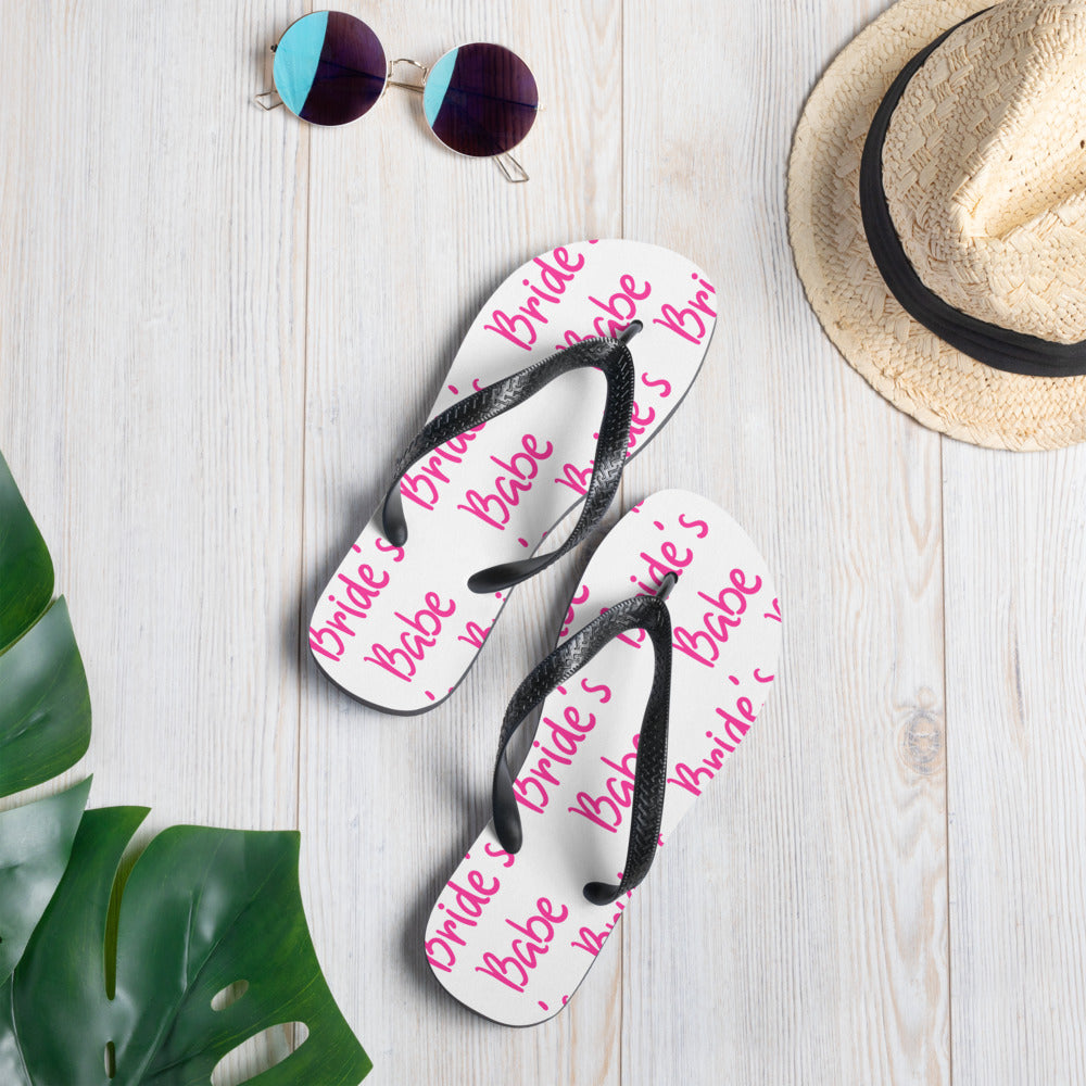 Bride's Babe Flip-Flops