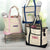 Three Initials Canvas Tote
