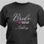 Personalized Bride Squad T-Shirt