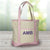 Three Initials Canvas Tote
