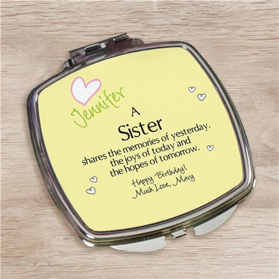 Memories Personalized Compact Mirror