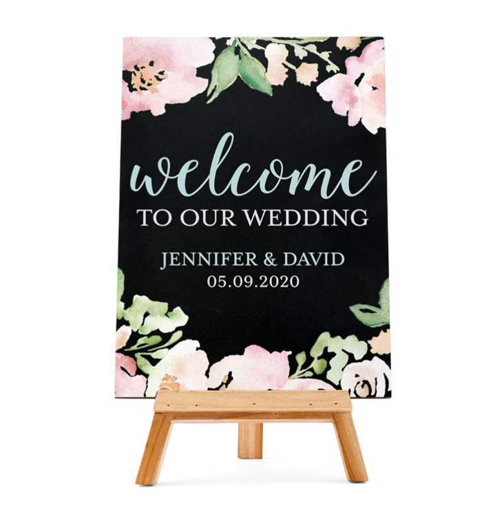 Wedding Welcome Chalkboard