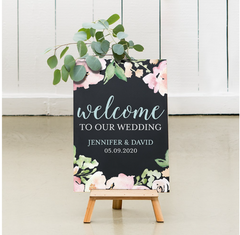 Personalised Wedding Signs, Custom Chalkboard Signs, Welcome Personalised Wedding Signs, Custom Chalkboard Signs, Welcome